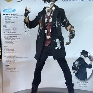 Men’s voodoo doctor costume xl.